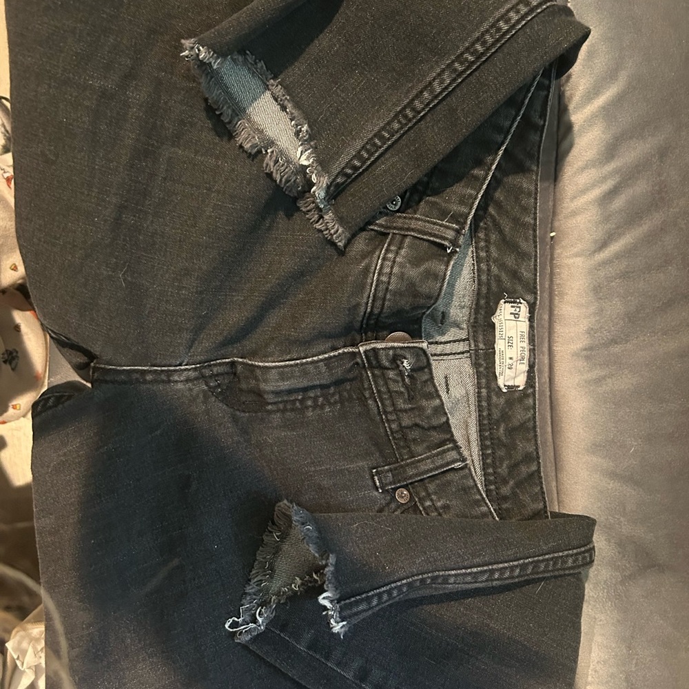 Free People Black Jeans